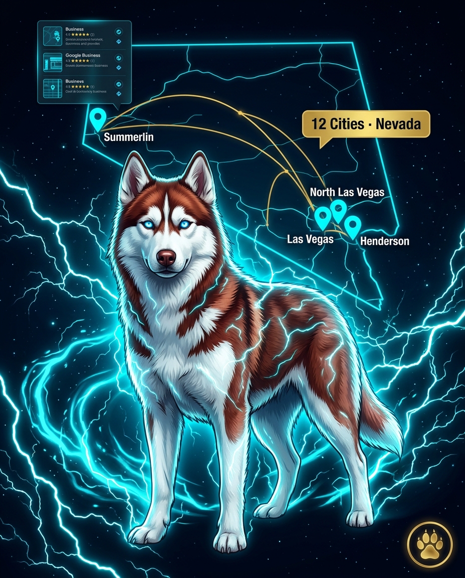 Las Vegas Nevada SEO Service Areas β HuskyTail Digital